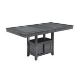 1pc Transitional Counter Height Dining 12