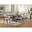 B011S00858 Grey Ash+Solid Wood+Espresso+Wood+Dining Room