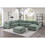 B011S00888 Sage+Corduroy+Primary Living Space+Cushion Back+Contemporary