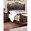 Formal Traditional Dark Cherry 1pc California King Size Bed Tufted Faux Leather Headboard Footboard Bedframe B011S00960