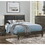 B011S01006 Dark Gray+Wood+Box Spring Required+Queen+Wood