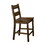 Set of 2 Rustic Style Wooden Counter Height Side Chairs in Rustic Oak B016P156218