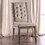 Set of 2 Beige Upholstered Side Chairs in Rustic Natural Tone B016P156590