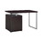 3-Drawer Office Desk in Cappuccino Finish B016P163565