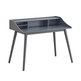 4-compartment Writing Desk in Grey B016P164699