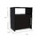 3 Piece Bedroom Set, London Armoire + 2 Omaha Nightstands, Black B0200S00241