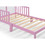 Birdie Toddler Bed Dark Pink/White B02257208