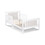 Connelly Reversible Panel Toddler Bed White/Rockport Gray B02257228