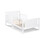 Connelly Reversible Panel Toddler Bed White/Rockport Gray B02257228