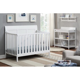 Shailee 4-in-1 Convertible Crib White B022P204841