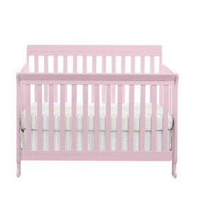 Riley 4-in-1 Convertible Crib Pink B022P204858