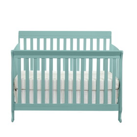 Riley 4-in-1 Convertible Crib Turquoise B022P204859