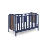 Brees Island 3-in-1 Convertible Crib Midnight Blue/Brownstone B022P204862