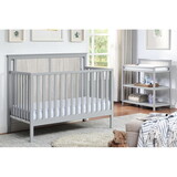 Connelly 4-in-1 Convertible Crib Gray/Rockport Gray B022P204865