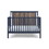 Connelly 4-in-1 Convertible Crib Midnight Blue/Vintage Walnut B022P204866