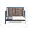 Connelly 4-in-1 Convertible Crib Midnight Blue/Vintage Walnut B022P204866