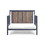 Connelly 4-in-1 Convertible Crib Midnight Blue/Vintage Walnut B022P204866