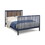 Connelly 4-in-1 Convertible Crib Midnight Blue/Vintage Walnut B022P204866