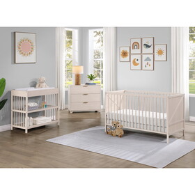 Pixie Zen 3-in-1 Crib in Washed Natural B022P204879