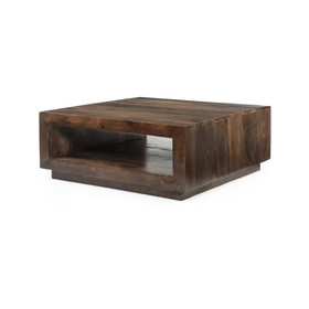 Low Profile Premium Solid Wood Coffee Table B02441956