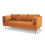 VIFAH SIGNATURE Italian design premium farbic 82-inch sofa with throw pillows - Burnt Orange B02749286