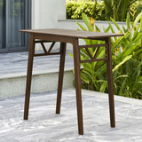 Midcentury modern Patio Wood Bar Table B02749760