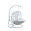 Hazelnut Cat rocking Chair, White B029P204411