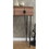 Asia Entryway Table, Metal Legs Wood Drawer Entryway Table, Walnut B029P207802