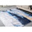 ZARA Collection Abstract Design Gray Blue Yellow Machine Washable Super Soft Area Rug B030115626