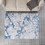 ZARA Collection Abstract Design Silver Blue Machine Washable Super Soft Area Rug B030115661