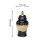 Regal Black Gilded Ginger Jar with Removable Lid B030123480