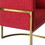 Red and Gold Sofa Chair B030131444