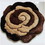 Flower Shape Hand Tufted 2-inch Thick Shag Rug (36-in Diameter) B03046996