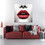 Oppidan Home "Red Lips" Acrylic Wall Art (40"H x 40"W) B03050777