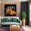 Oppidan Home"Wine and Cheese Pairing" Acrylic Wall Art (40"H x 40"W) B03050794
