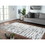 Milano Collection Manhattan Silver Woven Area Rug B03063068