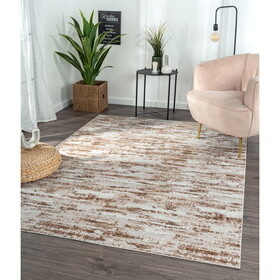 Milano Collection Shimmer Skin Woven Area Rug B03063085