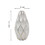 Elegant White Ceramic Vase with Gold Accents - Timeless Home Decor B03082104