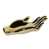 Ceramic Hand Sculpture in Gold - Functional and Decorative Piece for Your Home B03084865