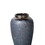 Vintage Smoke Ceramic Vase 7"D x 12"H - Artisanal Piece for Your Home B03084891