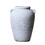 Artisan Ceramic Grey Stone Vase 7"D x 10.5"H - Country Charm for Your Home B03084893