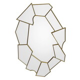 Timeless Wall Mirror with Bronze Frame B030P154534