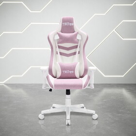 Techni Sport TS86 Ergonomic Pastel Gaming Chair, Pink