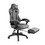 Gaming Racing Style Fully Reclining Executive Office Chair with Footrest, Black & Grey B031P169820
