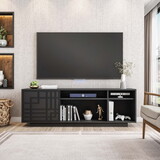 Techni Mobili Contemporary TV Stand for TVs Up to 70 IN., Black B031P192590