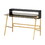 Techni Mobili Home Office Writing Desk with riser, Gold B031P205556