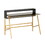 Techni Mobili Home Office Writing Desk with riser, Gold B031P205556