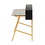 Techni Mobili Home Office Writing Desk with riser, Gold B031P205556