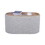Storage Ottoman with Reversible Wooden Tray Top, Natural B031P295189