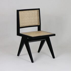Jeanneret Armless Side Chair B03247538
